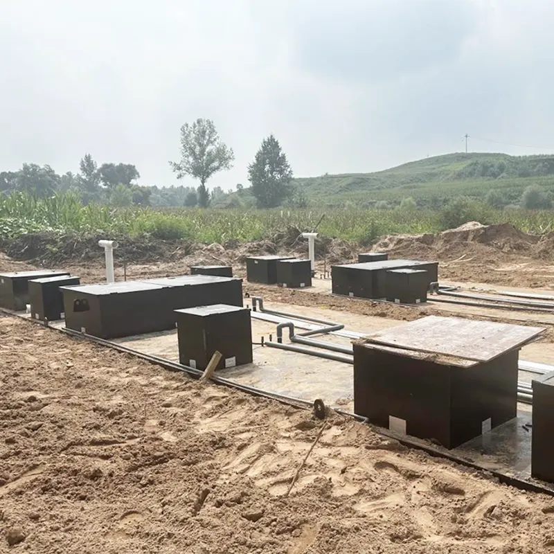 Séarachas Intíre Adhlactha Stáisiún Cóireála Láraithe ar Mhórscála