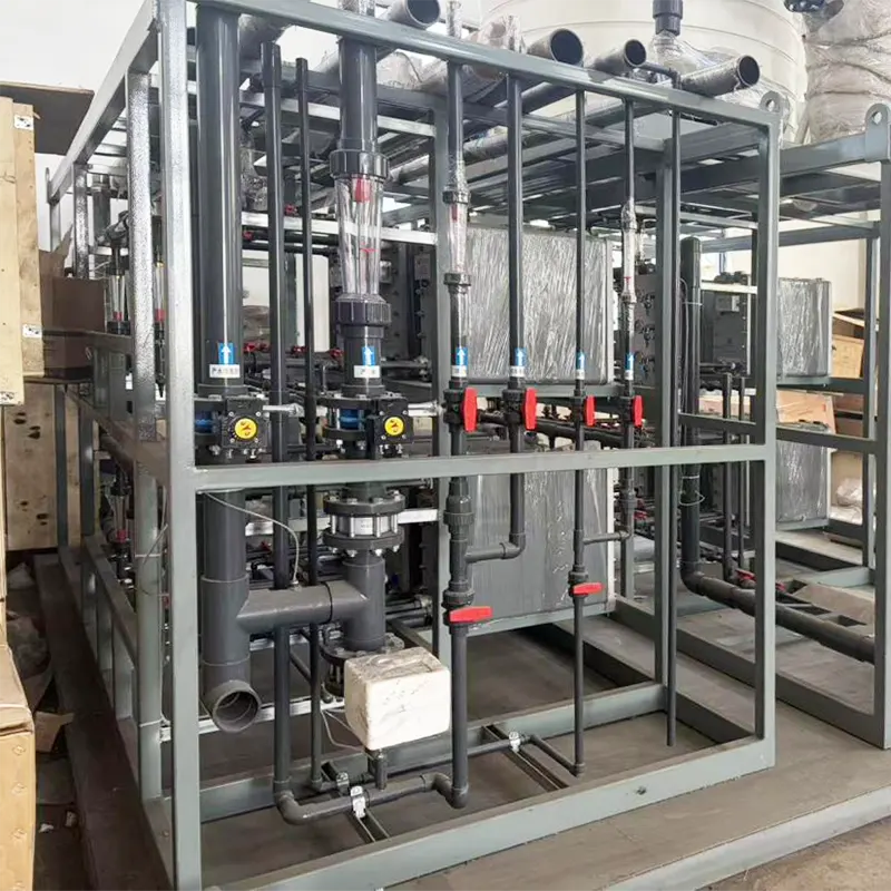 Gléasra Cumhachta Trealamh Precipitator Leictreastatach Uisce Pure EDI